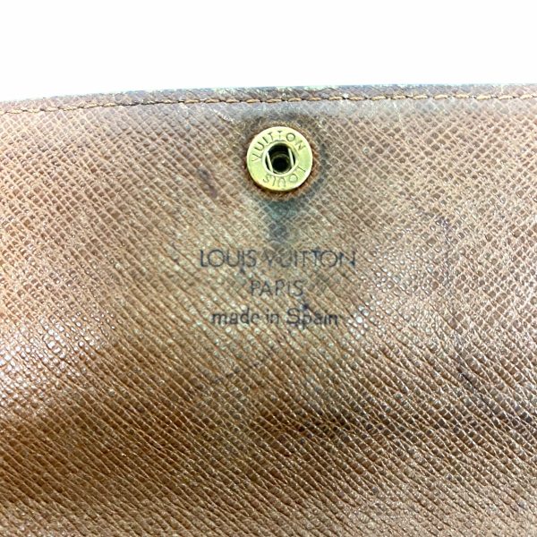 36405429 5 Louis Vuitton Pochette Porte Monet Monogram Canvas Long Wallet Brown