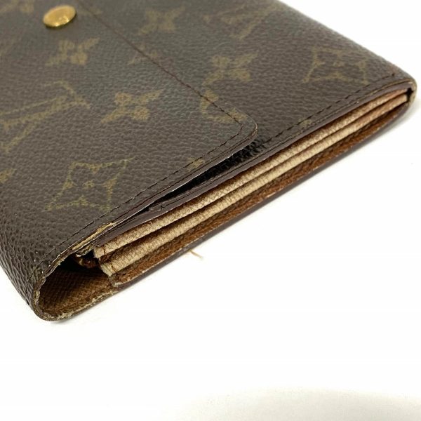 36405429 6 Louis Vuitton Pochette Porte Monet Monogram Canvas Long Wallet Brown