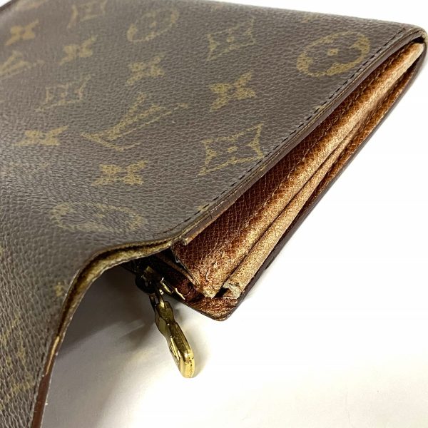 36405429 7 Louis Vuitton Pochette Porte Monet Monogram Canvas Long Wallet Brown