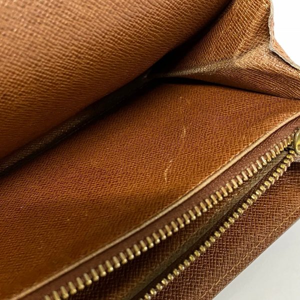 36405429 8 Louis Vuitton Pochette Porte Monet Monogram Canvas Long Wallet Brown