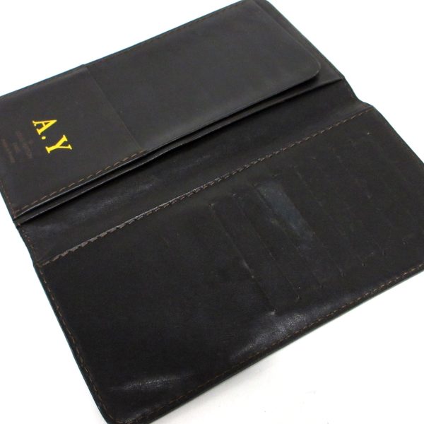 36408076 3 Louis Vuitton Porte Valeur Cult Credit Utah Leather Billfold Cafe