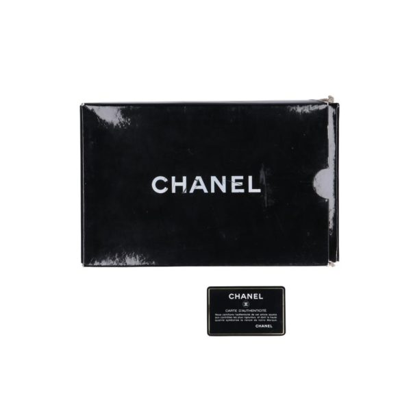 36478 6 Chanel Matelasse Full Flap Chain Shoulder Bag Black