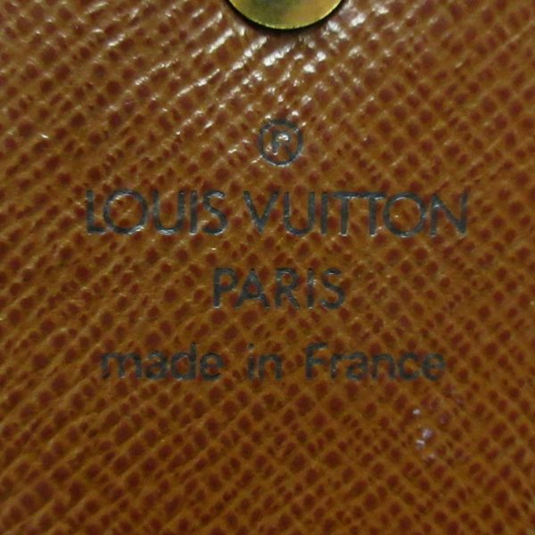 36537978 4 Louis Vuitton Porte Monet Guzet Monogram Canvas Coin Case Brown