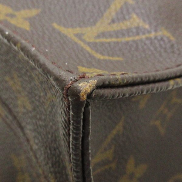 36539791 5 Louis Vuitton Sac Pla Monogram Canvas Handbag Brown