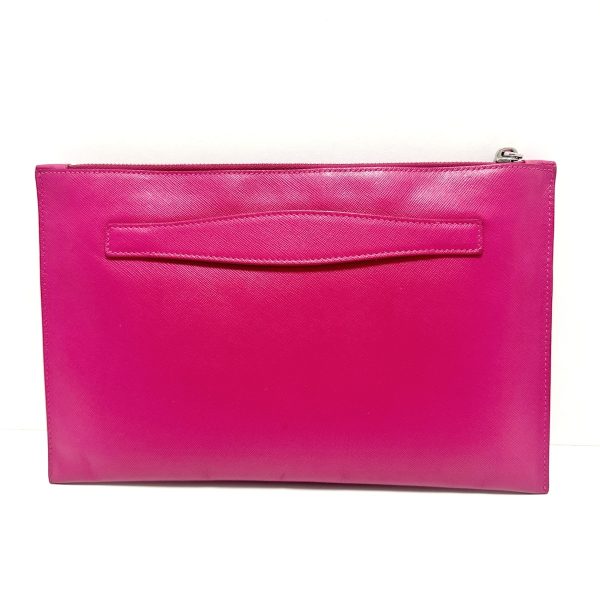 36540743 3 Prada Clutch Bag Saffiano Leather Pink