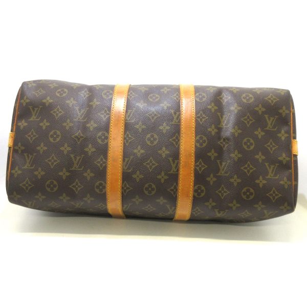 36542515 4 Louis Vuitton Keepall Bandouliere Monogram Canvas Boston Bag Brown