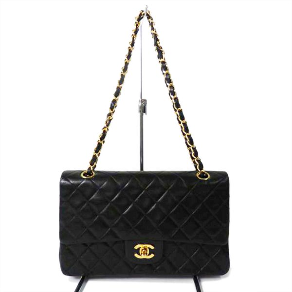 36596 1 Chanel Matelassé Double Flap Chain Handbag