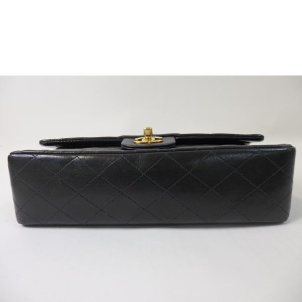 36596 5 Chanel Matelassé Double Flap Chain Handbag