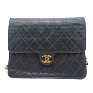 36614 1 Chanel Matelasse Caviar Skin Long Wallet Black