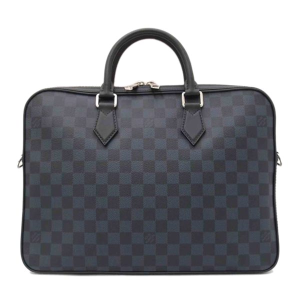 36621 1 Louis Vuitton Dandy Briefcase Damier Bag Cobalt