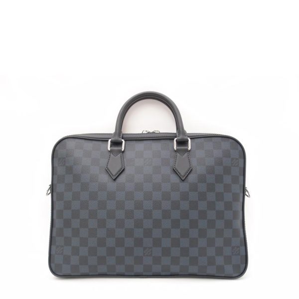 36621 2 Louis Vuitton Dandy Briefcase Damier Bag Cobalt