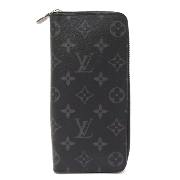 36656 1 Louis Vuitton Zippy Wallet Vertical MG Eclipse Black