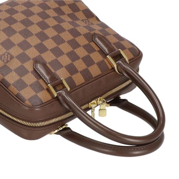 36706 3 Louis Vuitton Brella Tote Bag Damier Ebene Brown