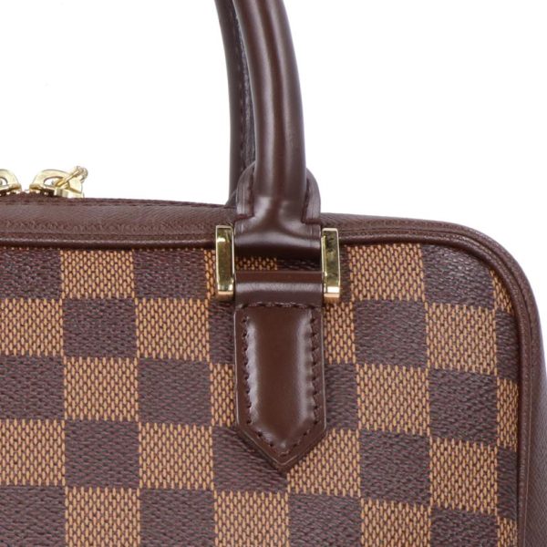 36706 5 Louis Vuitton Brella Tote Bag Damier Ebene Brown