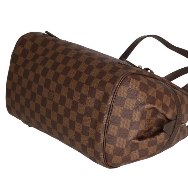 36713 3 Louis Vuitton Rivington GM Damier Ebene Tote Bag Brown