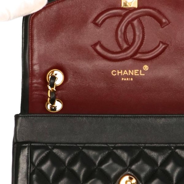 36766 7 Chanel Matelasse Double Flap Chain Shoulder Bag