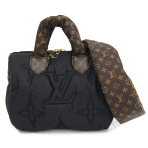 36780 1 Louis Vuitton Neverfull MM Monogram Leather Tote Bag PVC Brown