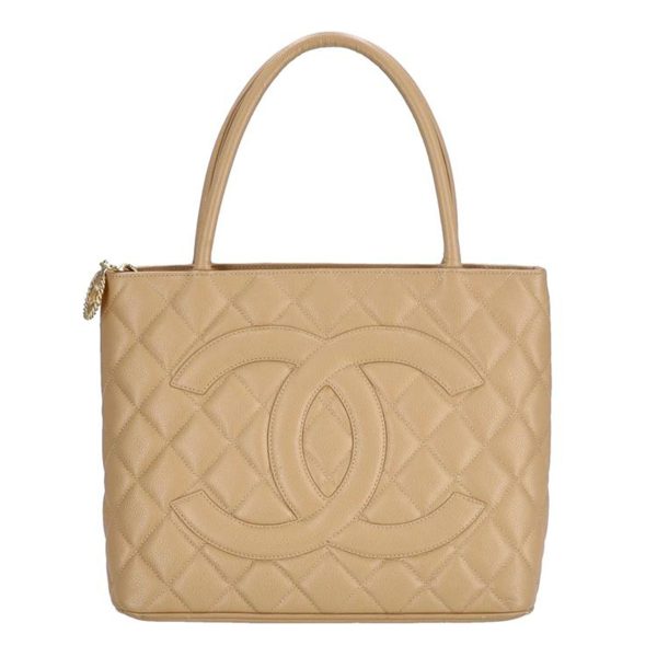 36831 1 Chanel Reprint Tote Bag Camel