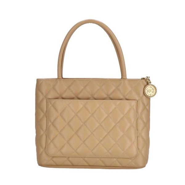 36831 2 Chanel Reprint Tote Bag Camel