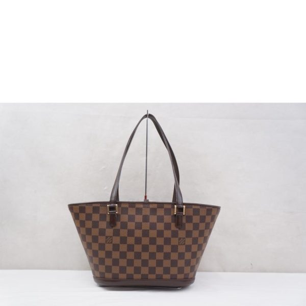 36842 2 Louis Vuitton Manosque PM Tote Bag Damier Ebene