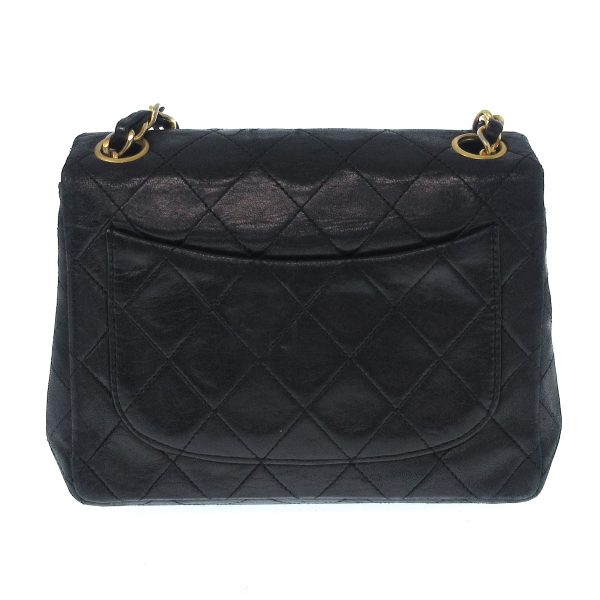 36846805 3 Chanel Mini Shoulder Bag Lambskin Black