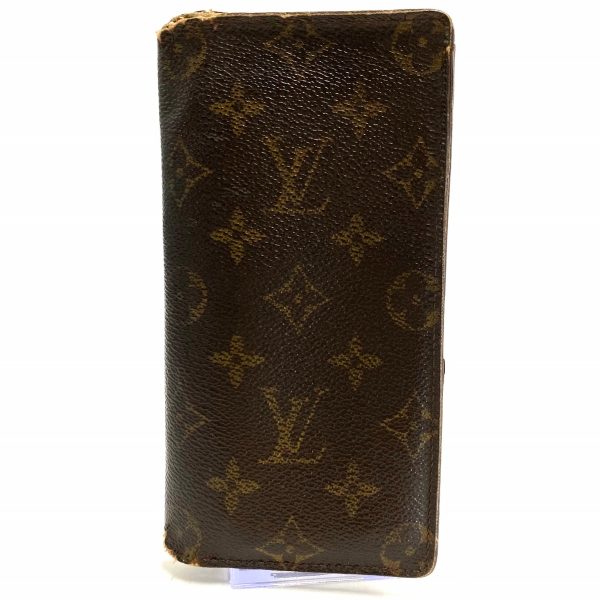 36848948 2 Louis Vuitton Porte Valeur Cult Monogram Canvas Billfold Brown