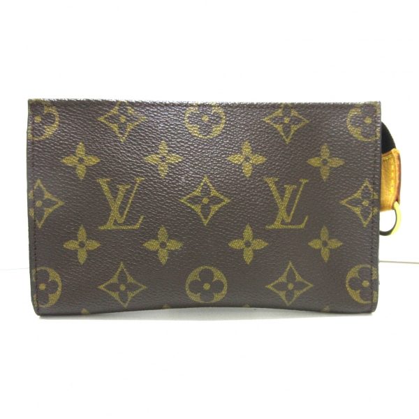 36851423 1 Louis Vuitton Pouch Canvas Monogram Bucket Pouch Brown