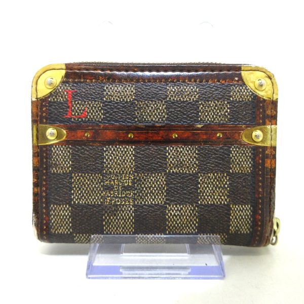 36851597 2 Louis Vuitton Zippy Coin Purse Transform Do Damier Canvas Coin Case Brown