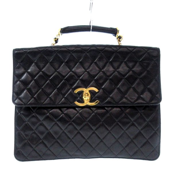 36851599 1 Chanel Business Bag Lambskin Black