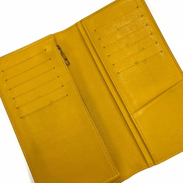 36851787 3 Louis Vuitton Portefeuille Brazza Taurillon Leather Long Wallet Ocher