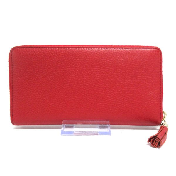 36851825 2 Gucci Soho Long Wallet Red Leather