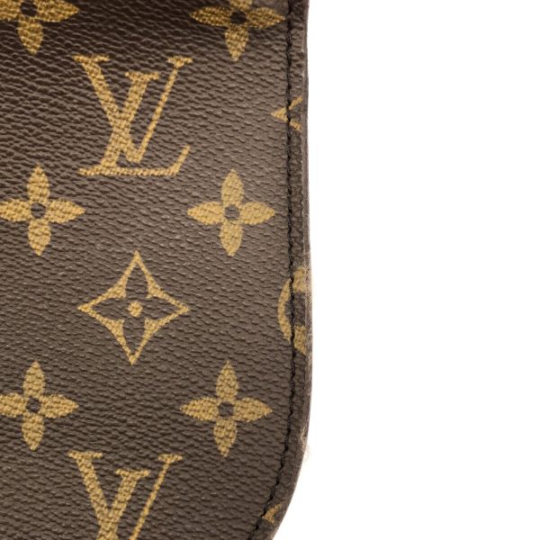 36851952 12 Louis Vuitton Saint Cloud Monogram Canvas Shoulder Bag Brown