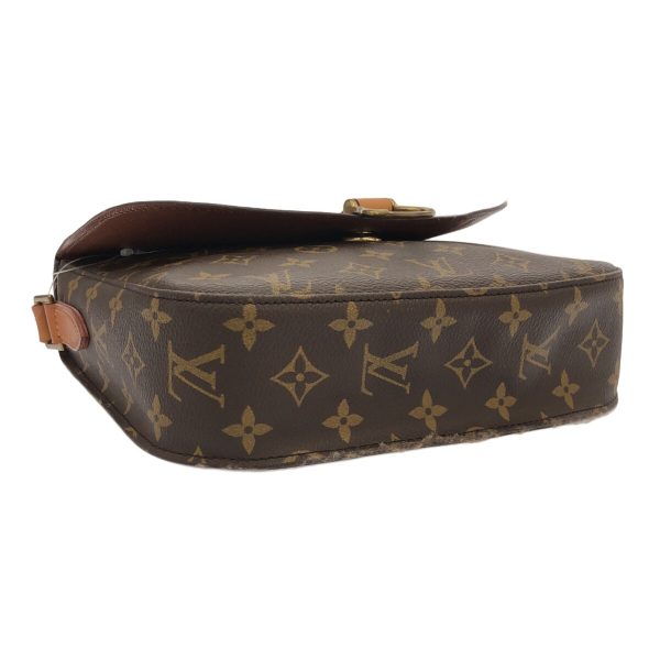 36851952 4 Louis Vuitton Saint Cloud Monogram Canvas Shoulder Bag Brown