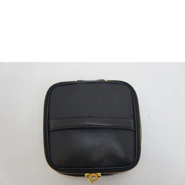 36852 4 Chanel Caviar Vanity Bag Black