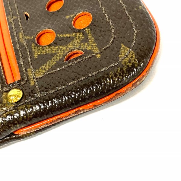 36852974 7 Louis Vuitton Pochette Cle Monogram Canvas Coin Case Orange