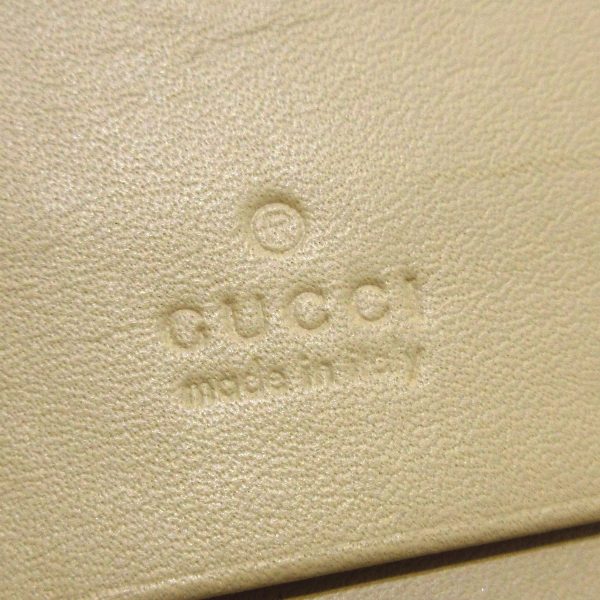 36855360 5 Gucci GG Supreme Bifold Wallet Horsebit Print Brown