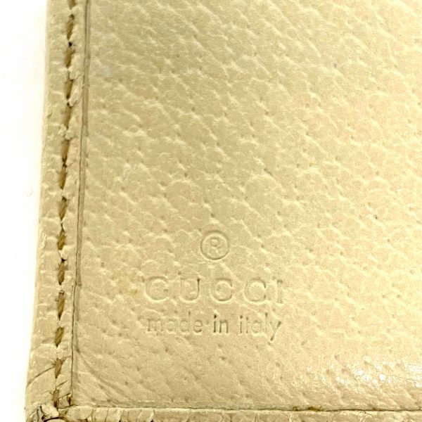 36855963 5 Gucci GG Abby Long Wallet Beige Dark Brown Jacquard