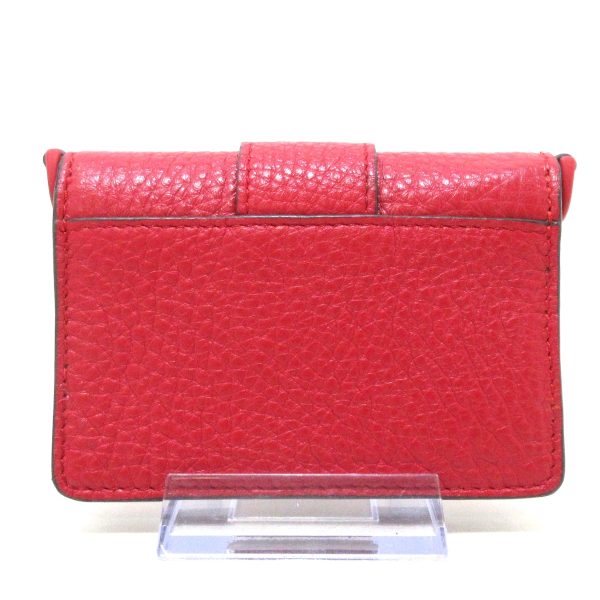 36899095 2 Fendi Card Case Leather Red