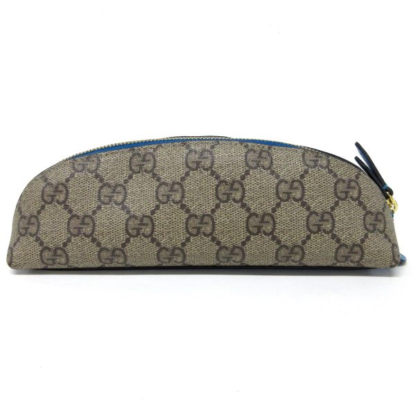 36899252 2 Gucci GG Supreme Pen Case Donald Duck Beige Dark Brown Multi