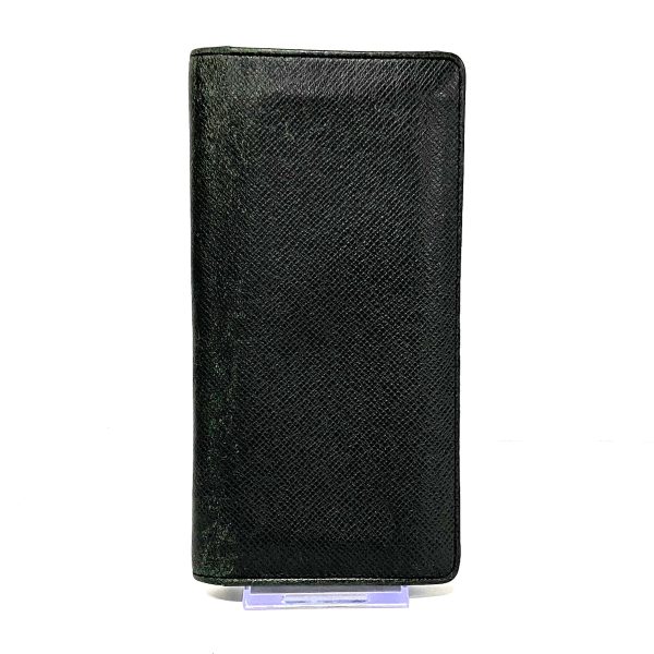 36901261 1 Louis Vuitton Portefeuille Blazer Taiga Leather Long Wallet Noir