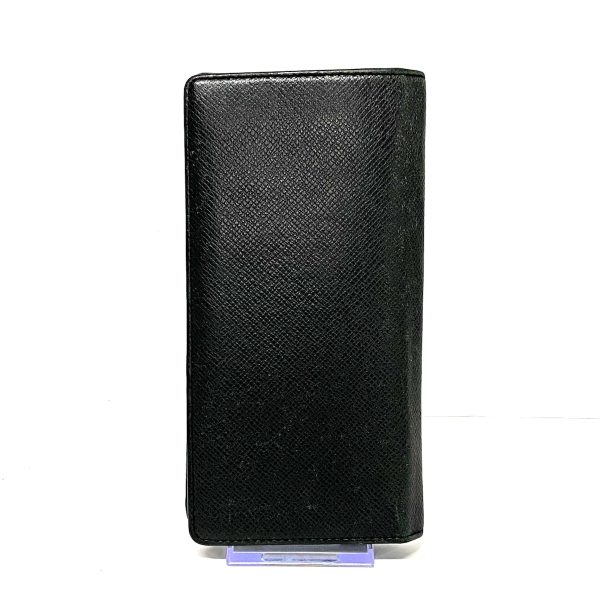 36901261 2 Louis Vuitton Portefeuille Blazer Taiga Leather Long Wallet Noir