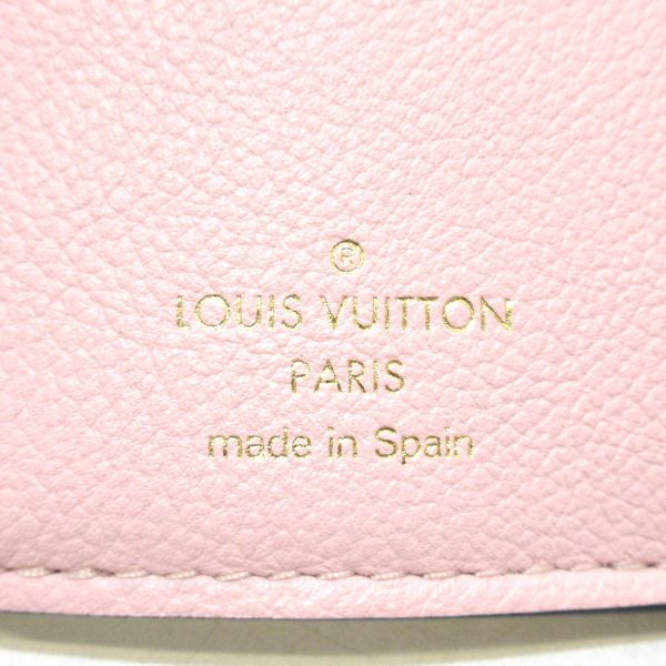 36901634 5 Louis Vuitton Portefeuille Rock Grain Calf Leather Trifold Wallet Noir Creme Rose