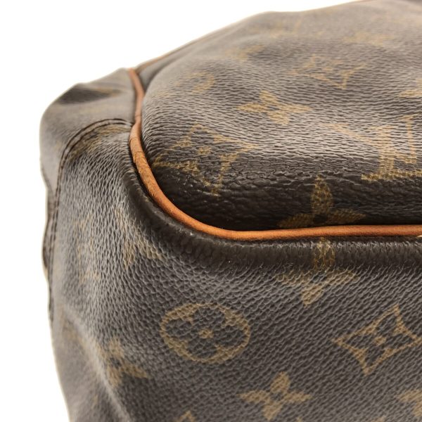 36901675 5 Louis Vuitton Deauville Monogram Canvas Handbag Brown