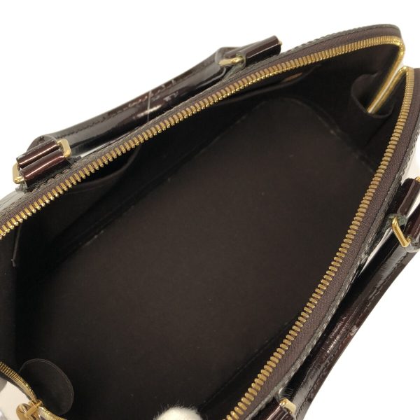 36902942 6 Louis Vuitton Alma Patent Leather Handbag Amarant