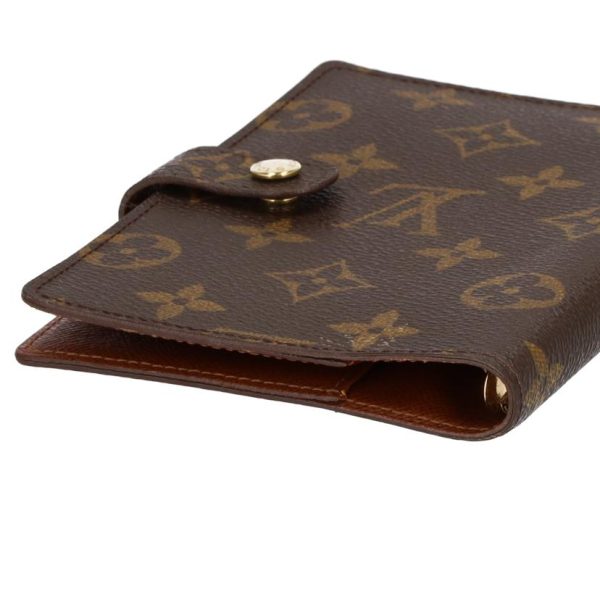 36903 3 Louis Vuitton Agenda PM Monogram Brown