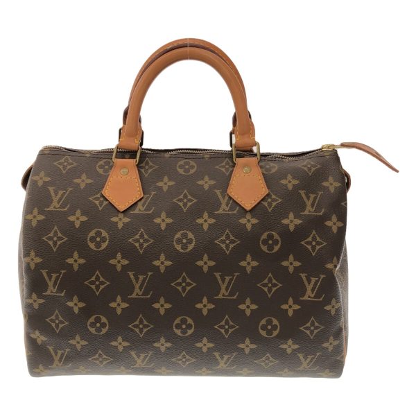 36903092 1 Louis Vuitton Speedy Monogram Canvas Handbag Brown