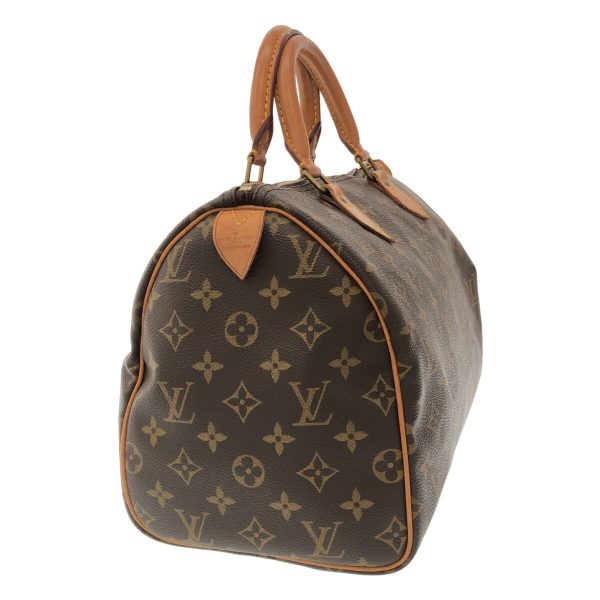 36903092 2 Louis Vuitton Speedy Monogram Canvas Handbag Brown