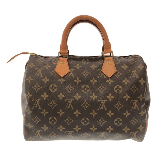 36903092 3 Louis Vuitton Speedy Monogram Canvas Handbag Brown