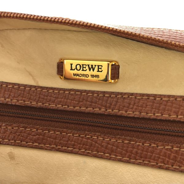 36903111 7 Loewe Handbag Leather Brown