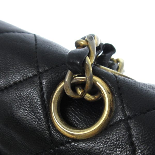 36903128 9 Chanel Double Flap Shoulder Bag Lambskin Black